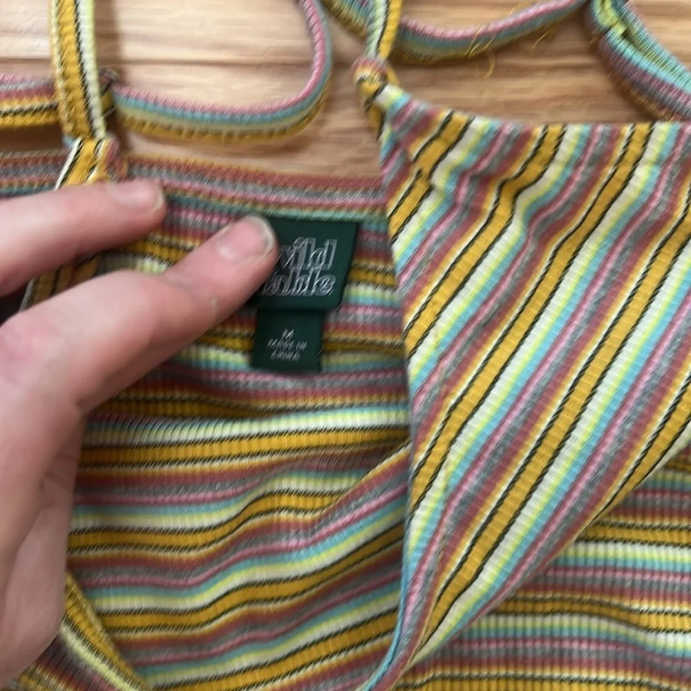 Striped Romper - Picture 3 of 6